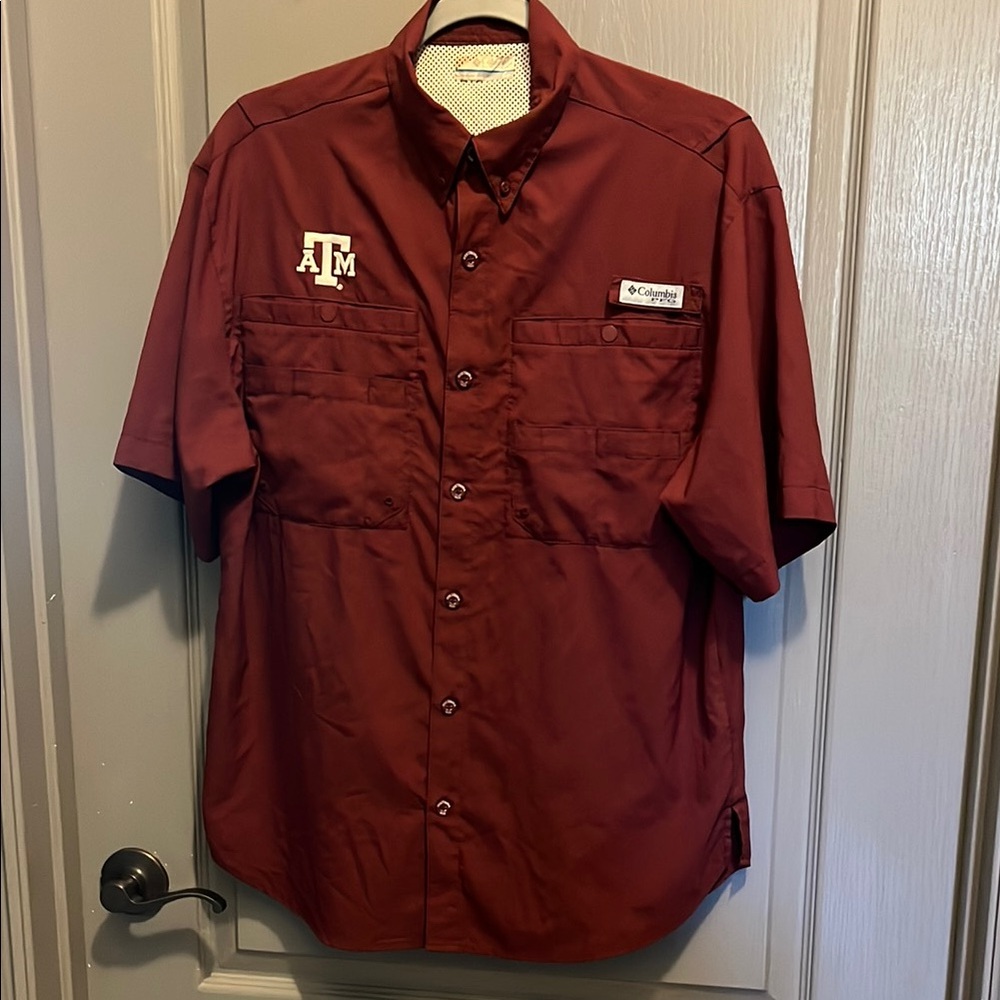 Columbia Texas A&M Men’s Shirt